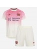 Bayer Leverkusen Eliesse Ben Seghir #17 Jalkapallovaatteet Lasten Vieraspeliasu 2025-26 Lyhythihainen (+ Lyhyet housut)